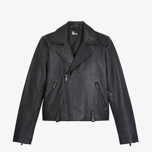 The Kooples Black Leather Jacket